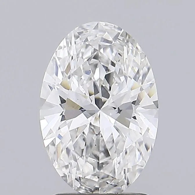 2.00ct Oval Lab Grown Diamond (Colour E, Clarity VS1, IGI Certified)