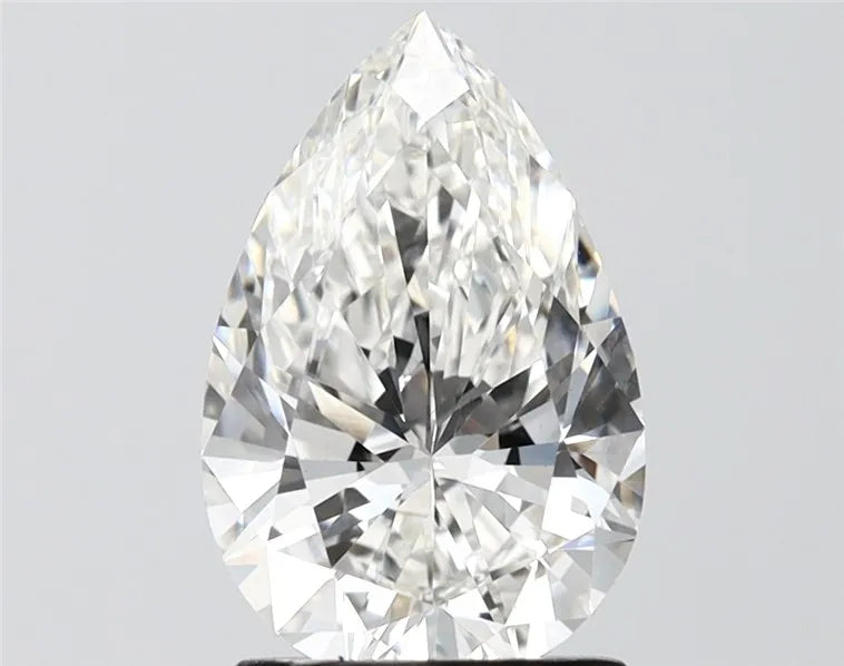 2.15ct Pear Lab Grown Diamond (Colour G, Clarity VVS2, IGI Certified)